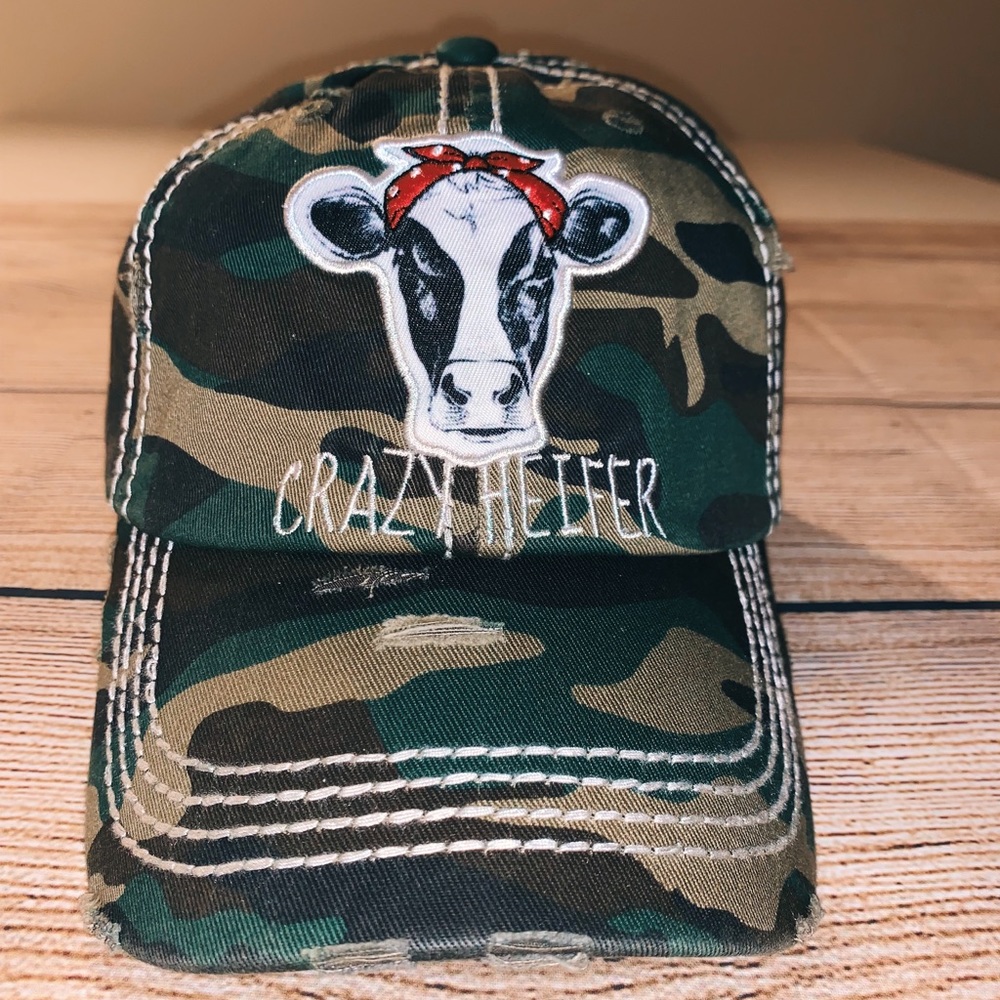 Crazy Heifer Ball Cap